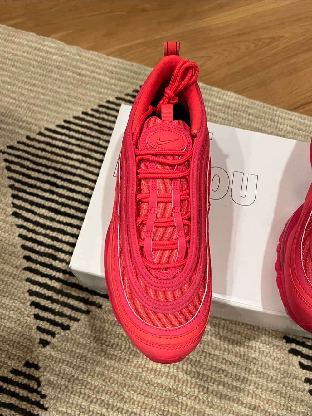 Nike Women’s Air Max 97 — Hot Pink Trainers - Picture 6 of 11
